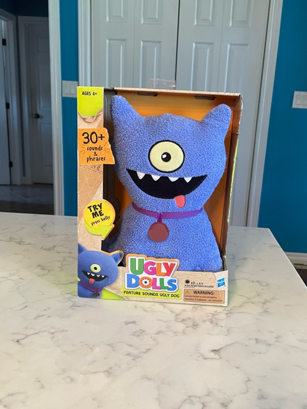 Ugly Dolls Feature Sounds Ugly Dog Talking Plush Stuffed Toy 30+ Sounds - New